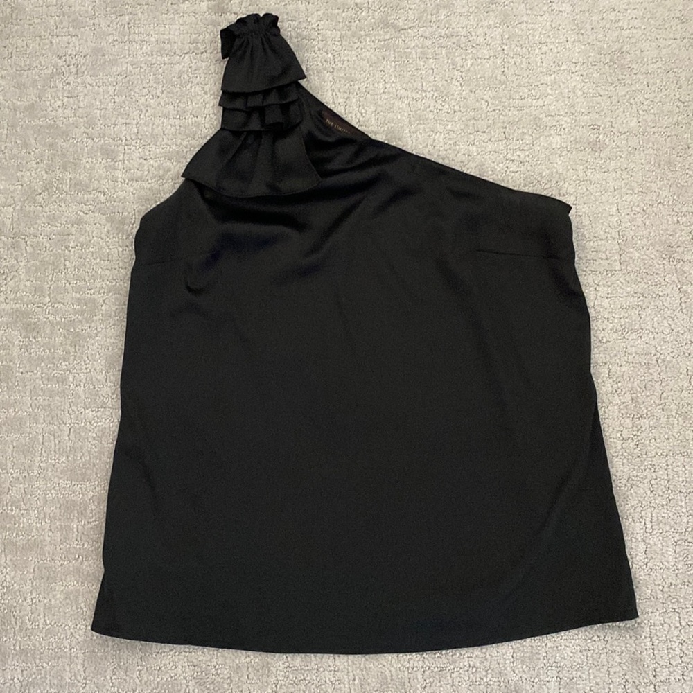 The Limited satin one shoulder top